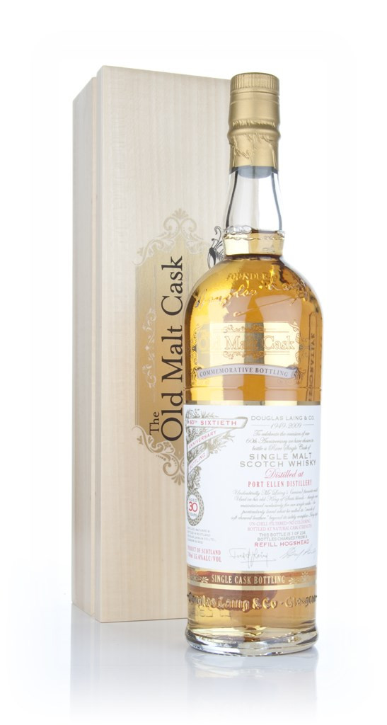 Port Ellen 30 Year Old 1979 - Old Malt Cask Commemorative (Douglas Laing) 70cl