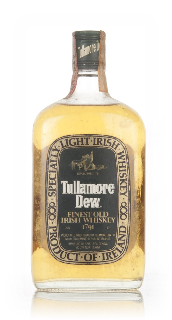 Tullamore Dew - 1970s 75cl