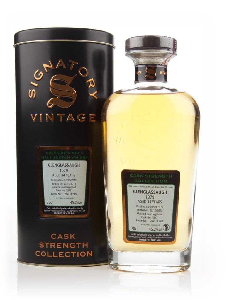 Glenglassaugh 34 Year Old 1979 (cask 1547) - Cask Strength Collection (Signatory) 70cl