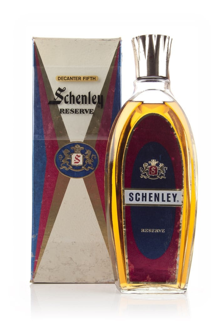 Schenley Reserve Blended American Whiskey - 1960s 71cl