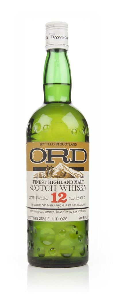Ord 12 Year Old Highland Malt Whisky - 1970s 75cl