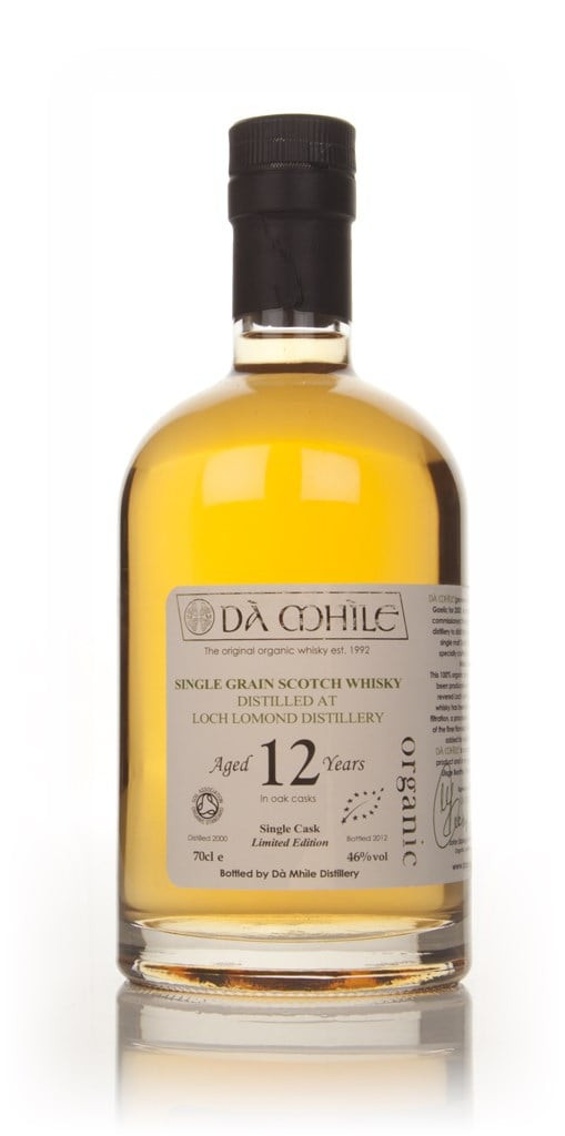 Loch Lomond 12 Year Old - Organic Single Grain (Dà Mhìle) 70cl