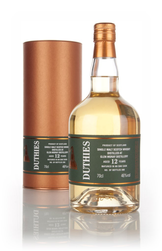 Glen Moray 12 Year Old - Duthies (WM Cadenhead) 70cl