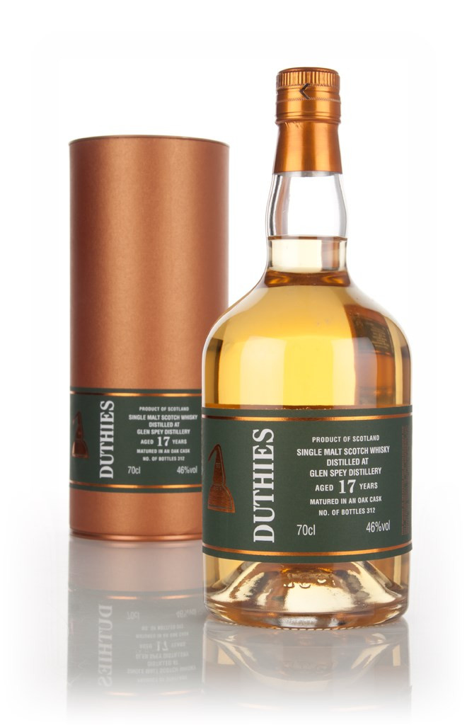 Glen Spey 17 Year Old - Duthies (WM Cadenhead) 70cl