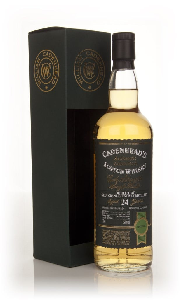 Glen Grant 24 Year Old 1989 - Authentic Collection (WM Cadenhead) 70cl