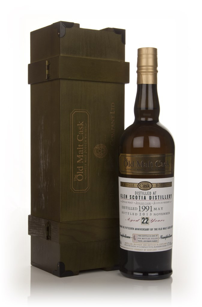 Glen Scotia 22 Year Old 1991 - Old Malt Cask 15th Anniversary (Hunter Laing) 70cl