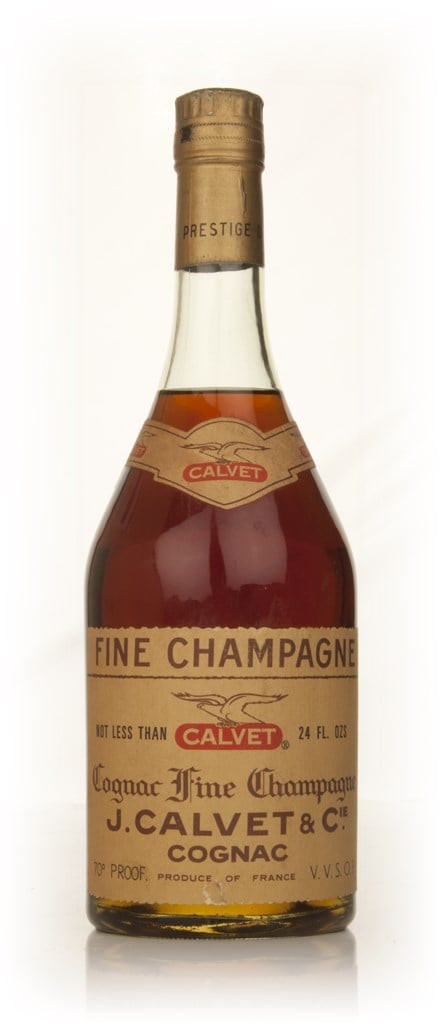 Calvet Fine Champagne Cognac - 1960s 70cl
