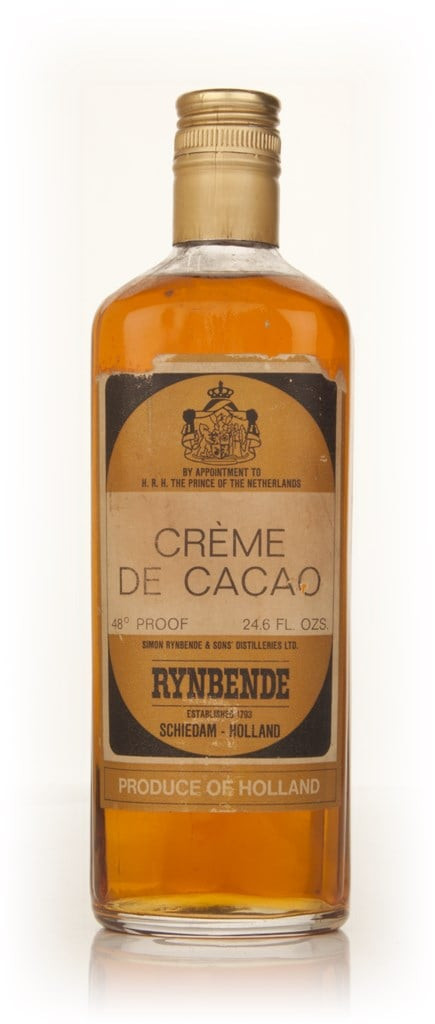 Rynbende Crème de Cacao - 1960s 70cl
