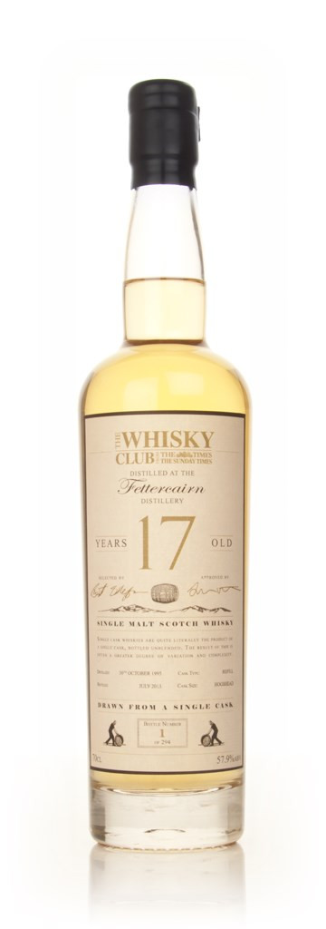 Fettercairn 17 Year Old 1995 (The Whisky Club) 70cl