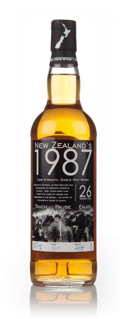 The 1987 - 26 Year Old Touch.Pause.Enjoy (The New Zealand Whisky Company) 70cl