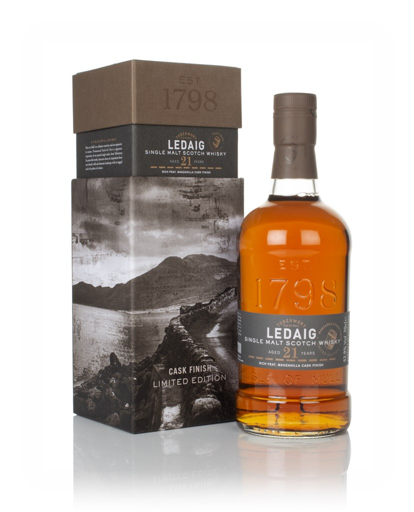 Ledaig 21 Year Old Manzanilla Cask Finish 70cl