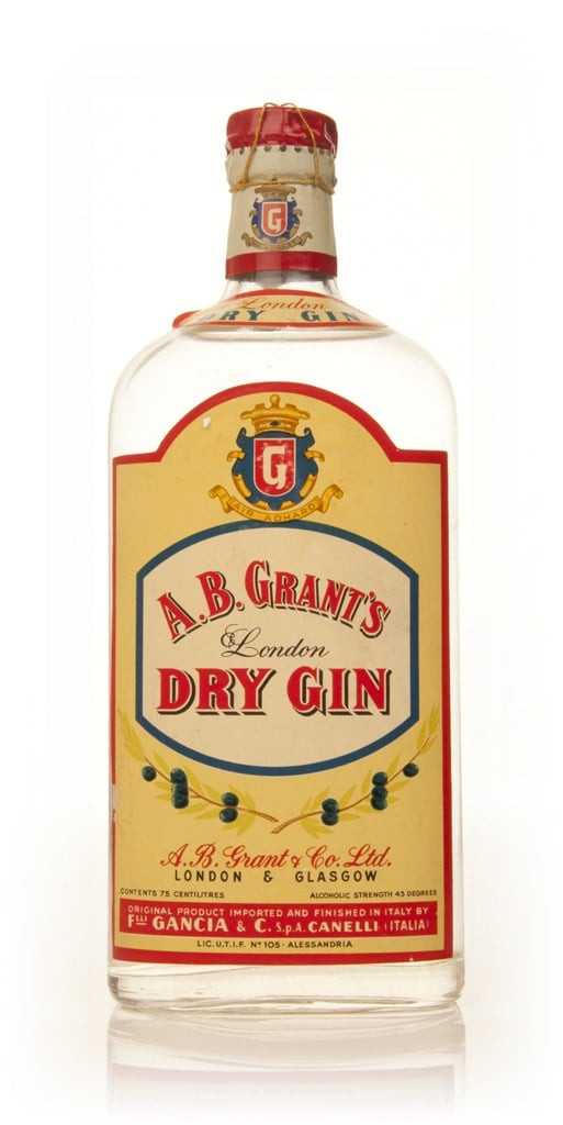 A. B. Grant’s London Dry Gin - 1949-59 75cl