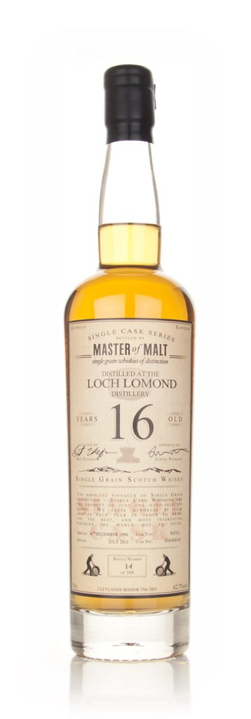 Loch Lomond 16 Year Old 1996 - Single Cask (Master of Malt) 70cl