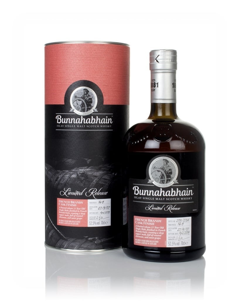 Bunnahabhain 11 Year Old 2007 - French Brandy Cask Finish