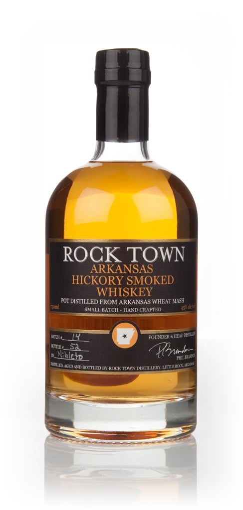Rock Town Arkansas Hickory Smoked Whiskey 75cl
