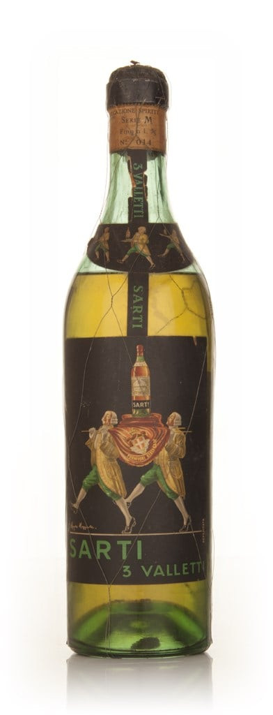 Sarti 3 Valletti Brandy - 1940s 70cl