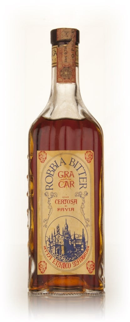 Enrico Maddalena Robbia Bitter della Certose di Pavia - 1960s 75cl