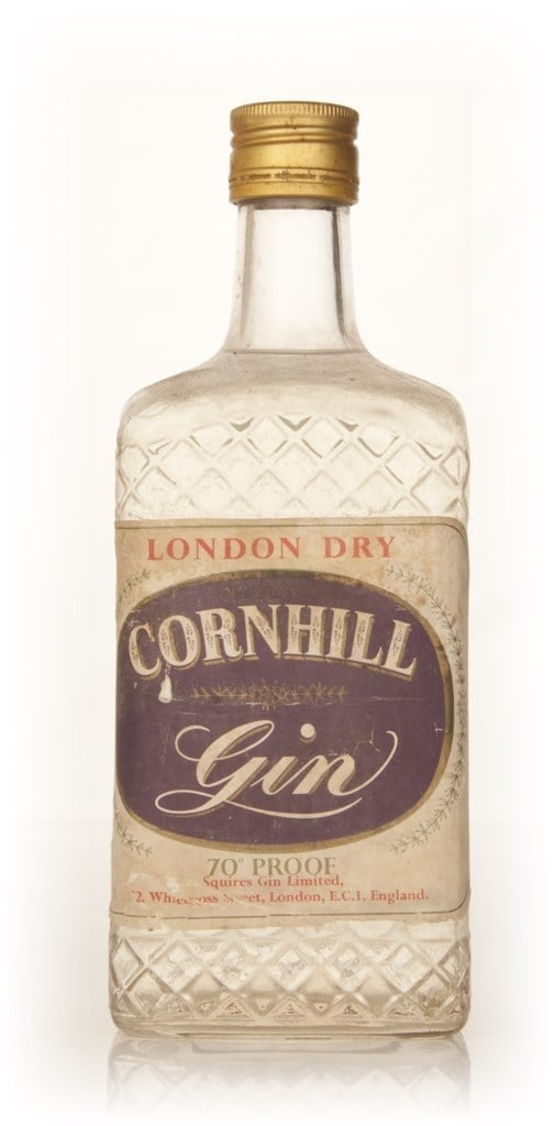 Cornhill London Dry Gin - 1960s 70cl
