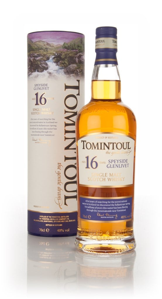 Tomintoul Tomintoul 16 Year Old 70cl Tomintoul 16 Year Old 70cl 70cl • 40% 4.5 4.5