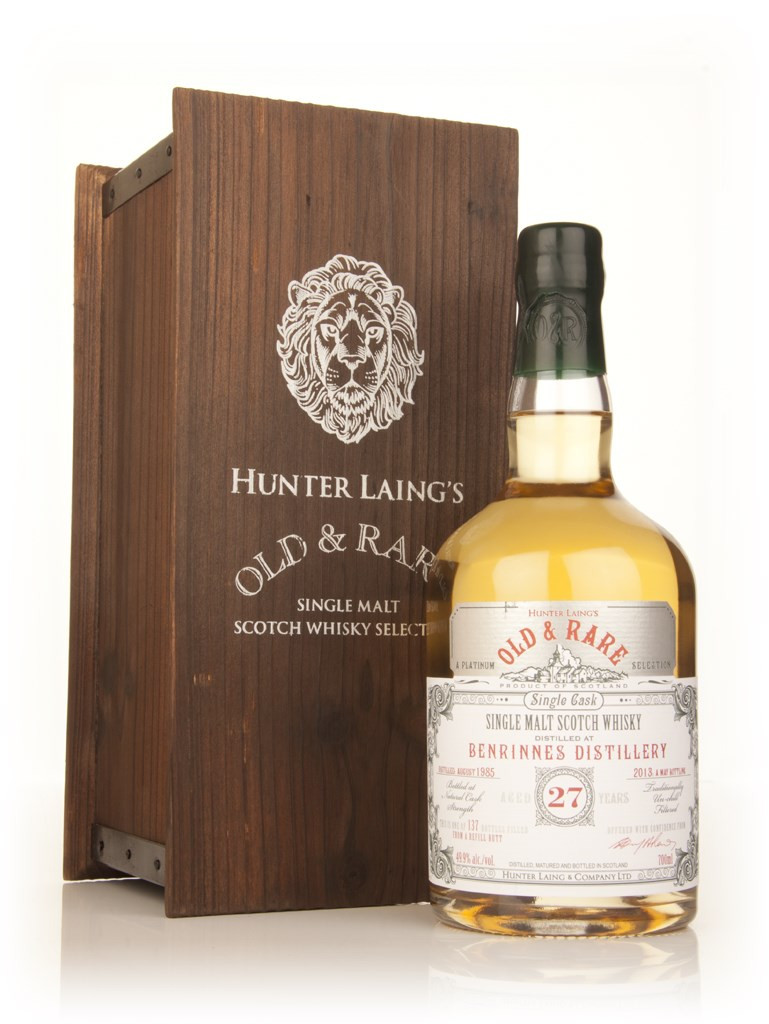 Benrinnes 27 Year Old 1985 - Old & Rare Platinum (Hunter Laing) 70cl