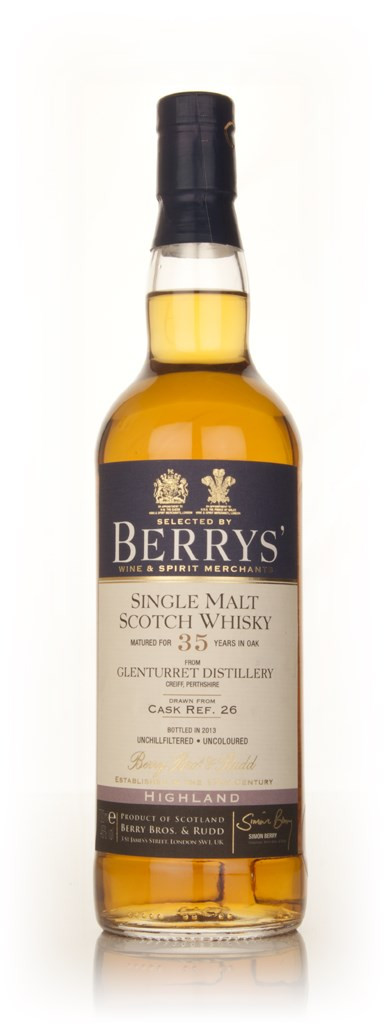 Glenturret 35 Year Old (cask 26) (Berry Bros. & Rudd) 70cl