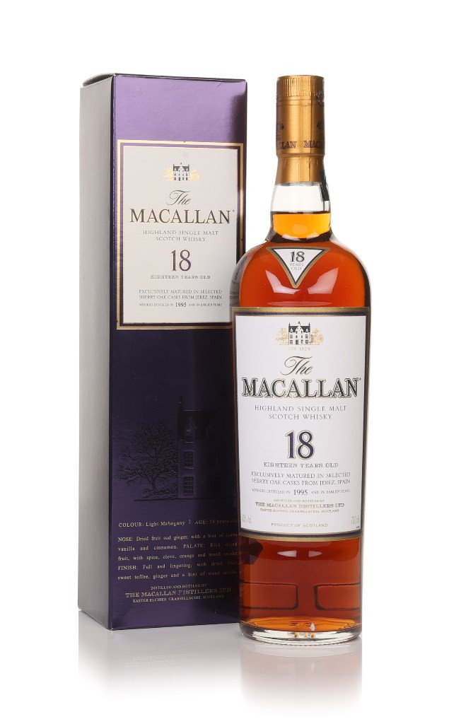 The Macallan 18 Year Old 1989 Sherry Oak 70cl Whisky | Master Of Malt
