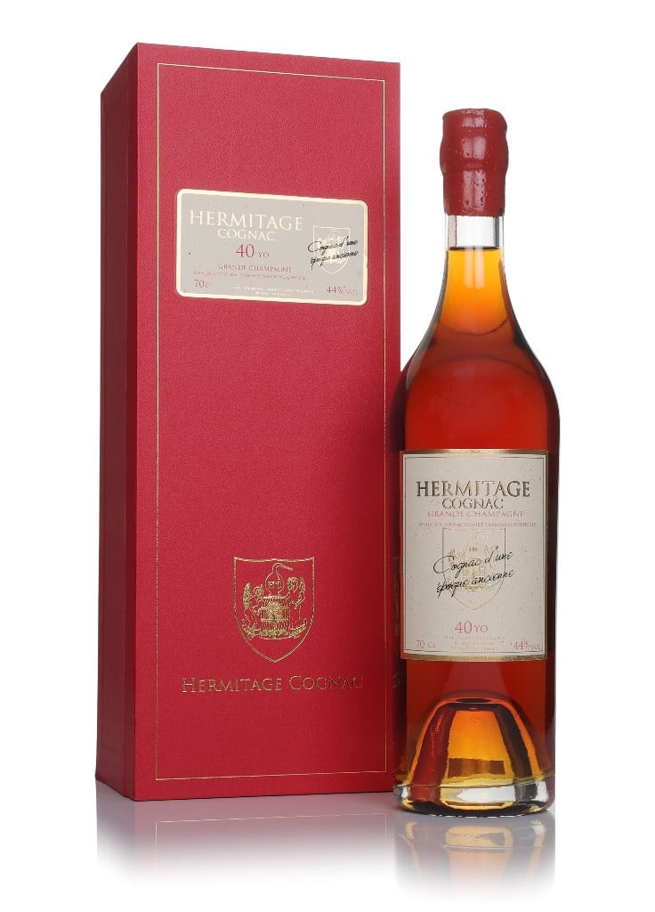 Hermitage 40 Year Old Grande Champagne Cognac 70cl