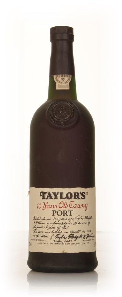 Taylor’s 10 Year Old Tawny Port - 1970s 70cl