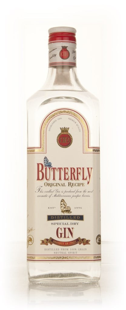 Butterfly Special Dry Gin - 1990s 100cl