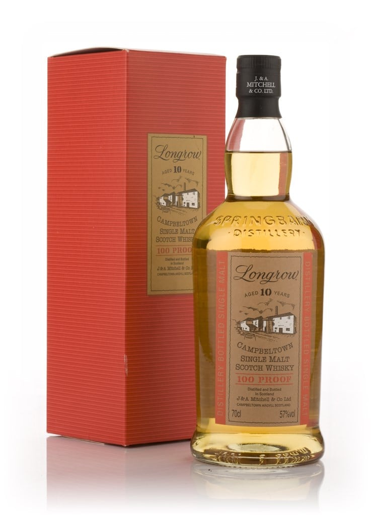 Longrow 10 Year Old 100 Proof - Early 2000s 70cl Whisky