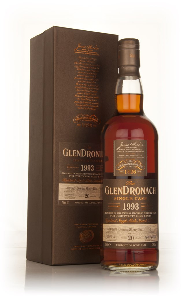 GlenDronach 20 Year Old 1993 (cask 3) - Batch 8