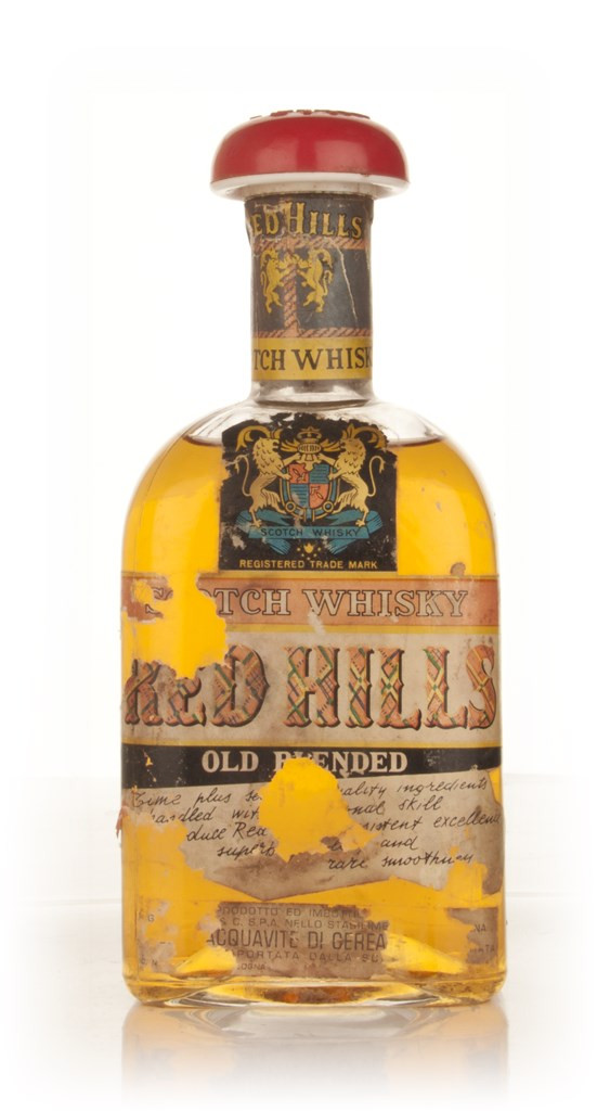 Red Hills Blended Scotch Whisky - 1960s 75cl