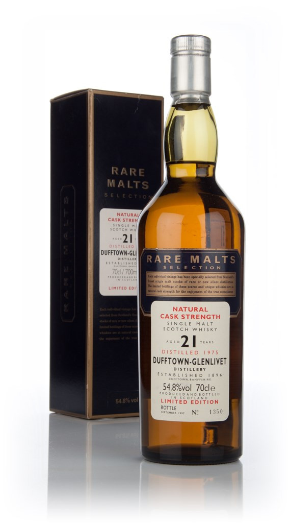 Dufftown-Glenlivet 21 Year Old 1975 - Rare Malts