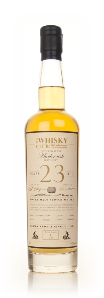 Auchroisk 23 Year Old 1990 (The Whisky Club) 70cl