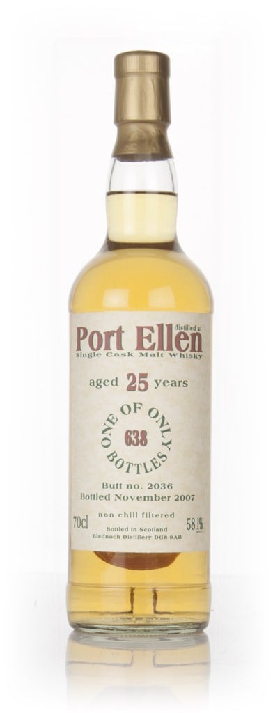 Port Ellen 25 Year Old (cask 2036) (Bladnoch)