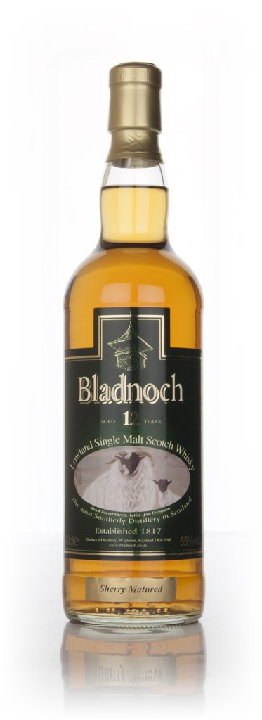 Bladnoch 12 Year Old Sherry Cask Matured - Sheep Label 70cl