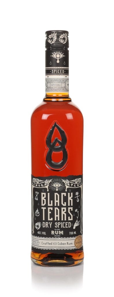 Black Tears Spiced Rum 70cl