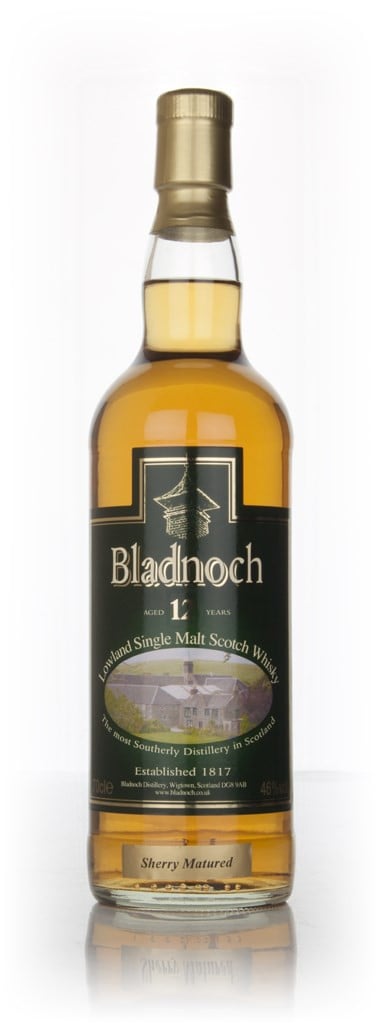 Bladnoch 12 Year Old Sherry Cask Matured - Distillery Label 70cl