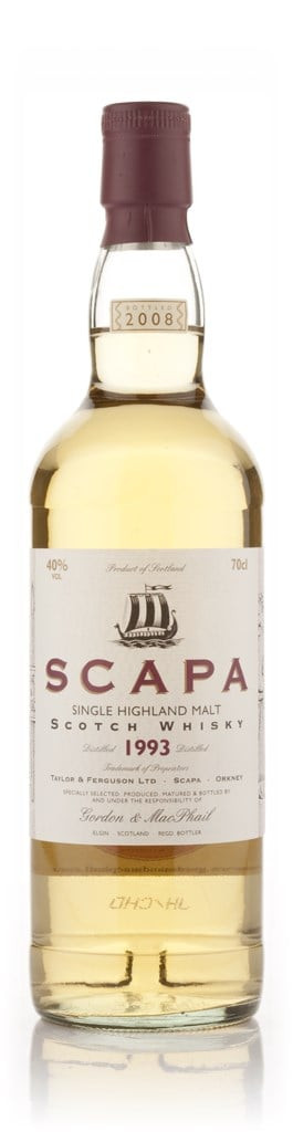 Scapa 1993 (Gordon and MacPhail) 70cl