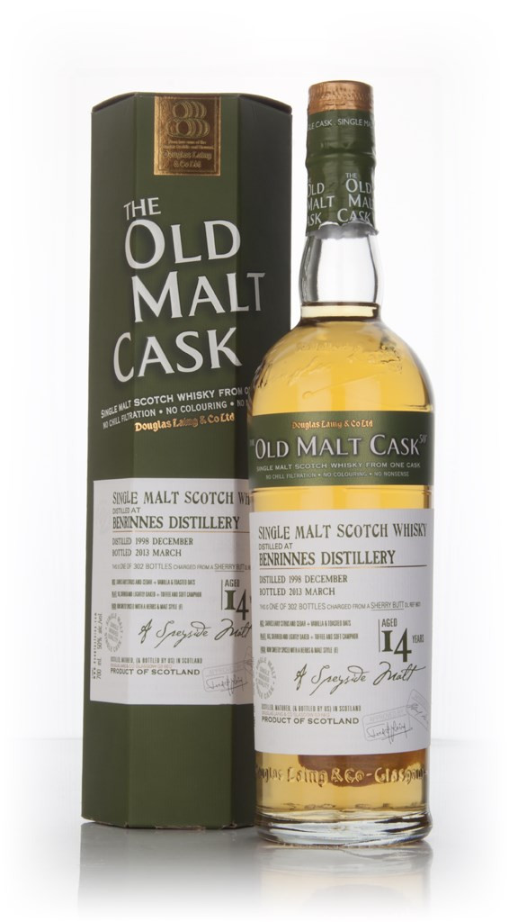 Benrinnes 14 Year Old 1998 (cask 9631) - Old Malt Cask (Douglas Laing) 70cl
