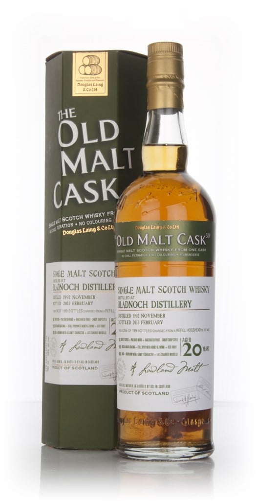 Bladnoch 20 Year Old 1992 (cask 9431) - Old Malt Cask (Douglas Laing) 70cl