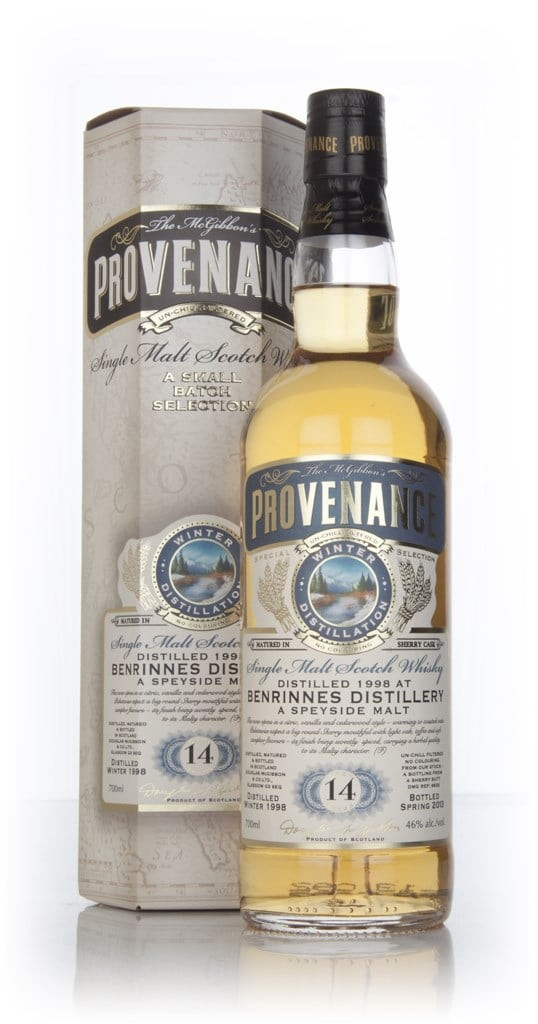 Benrinnes 14 Year Old 1998 (cask 9632) - Provenance (Douglas Laing) 70cl