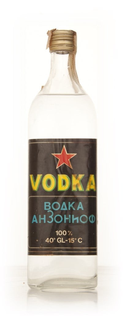 Boaka Russian Vodka 1l - 1970s 100cl