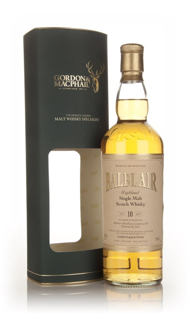Balblair 10 Year Old (Gordon & MacPhail) 70cl