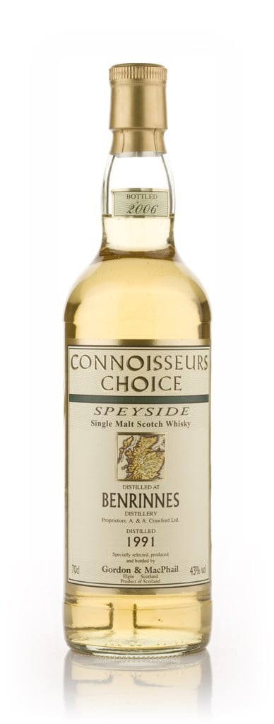 Benrinnes 1991 (bottled 2006) - Connoisseurs Choice (Gordon & MacPhail) 70cl