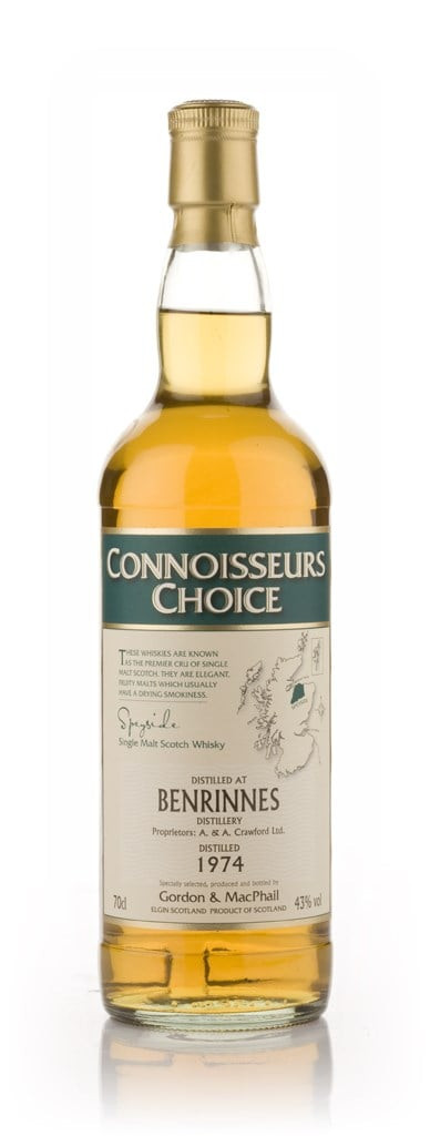 Benrinnes 1974 (bottled 2008) - Connoisseurs Choice (Gordon & MacPhail) 70cl