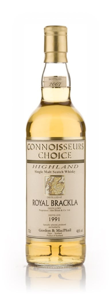 Royal Brackla 1991 (bottled 2007) - Connoisseurs Choice (Gordon & MacPhail)