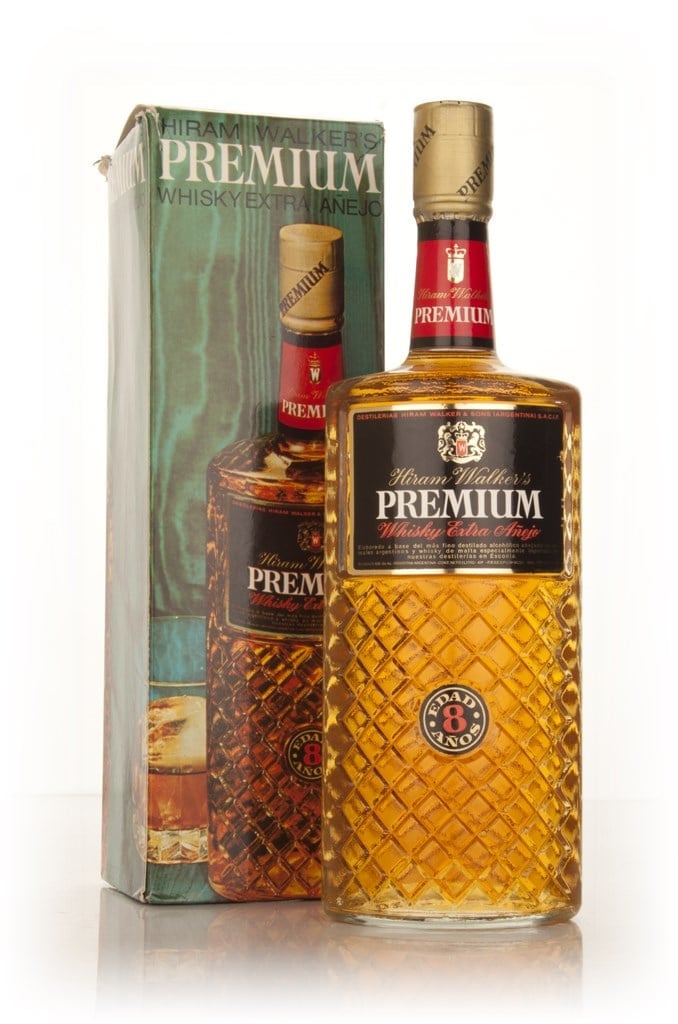 Hiram Walker's Premium Whisky Extra Añejo - 1960s 100cl