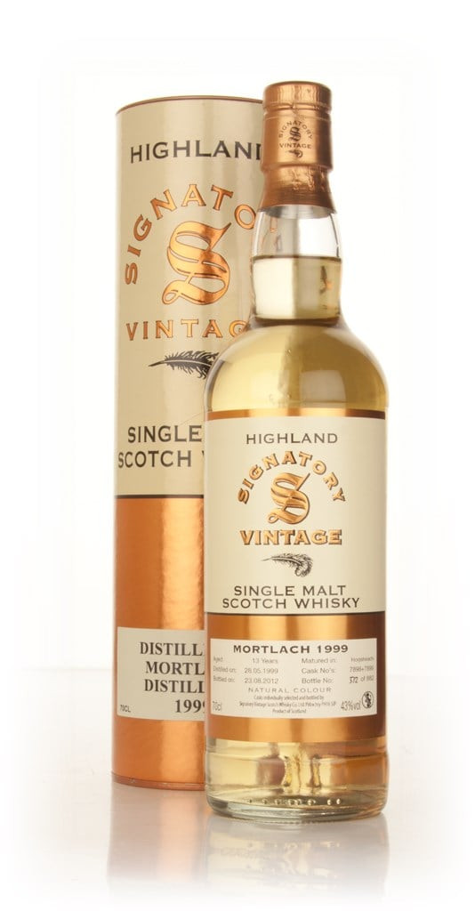 Mortlach 13 Year Old 1999 (casks 7898+7899) (Signatory) 70cl