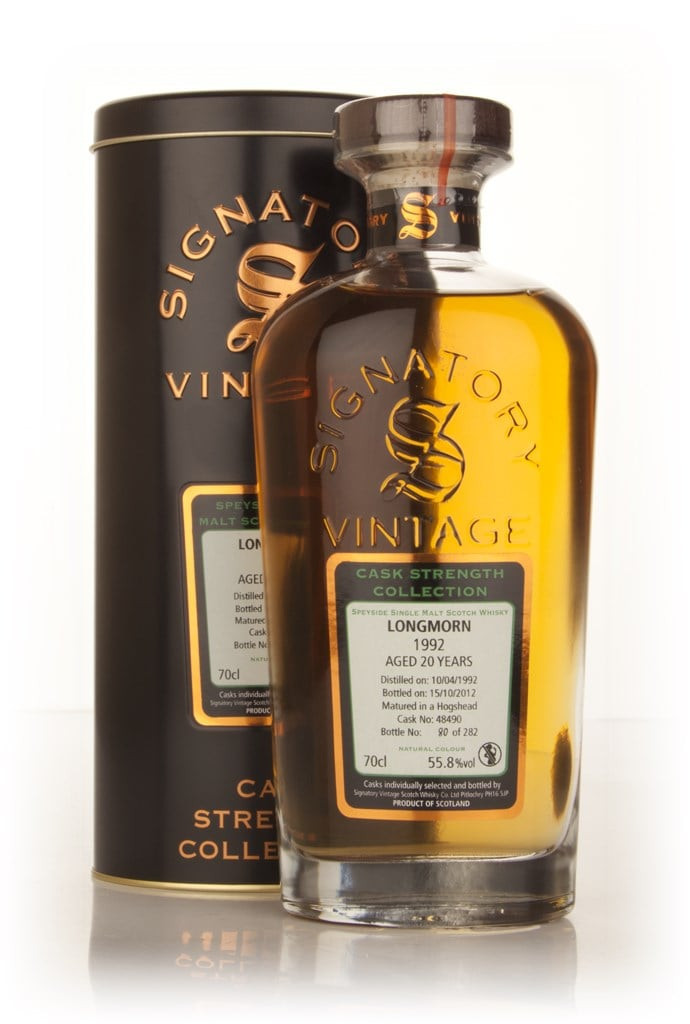 Longmorn 20 Year Old 1992 (cask 48490) - Cask Strength Collection (Signatory) 70cl